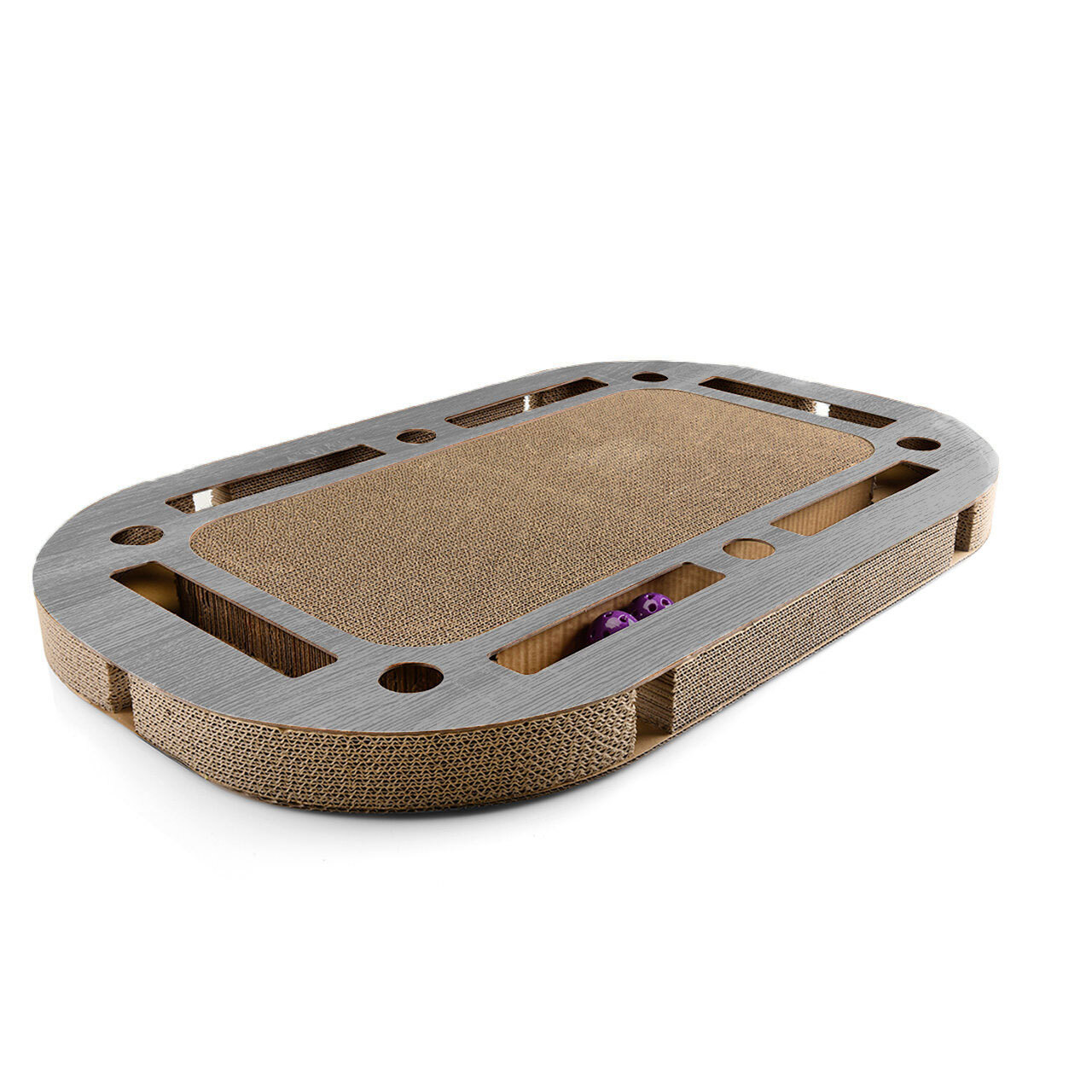 Canadian Cat Company Intelligenzspielzeug Canadian Cat Company Katzenspielplatz PlayPlate dunkelgrau