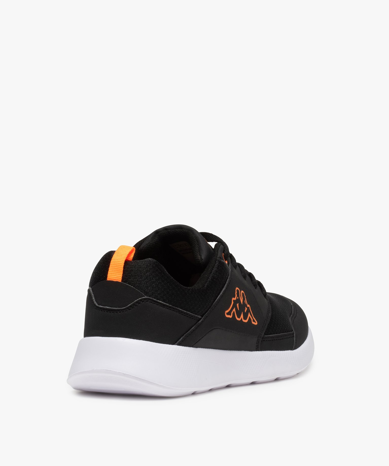 Baskets homme jogger dessus multi-matière - Kappa noir | GEMO