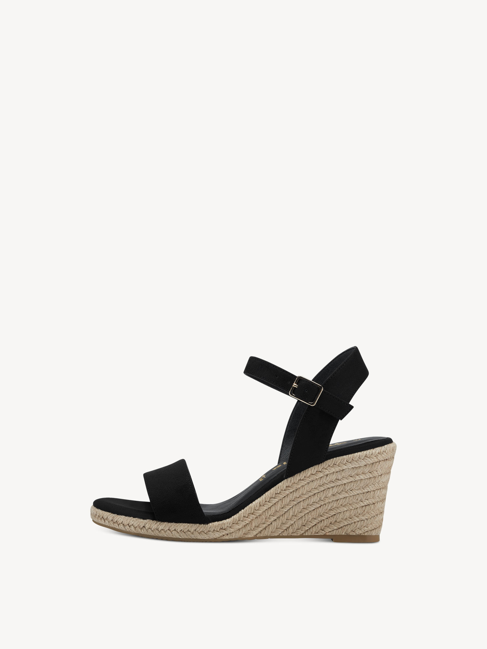 Sandale à talon - noir