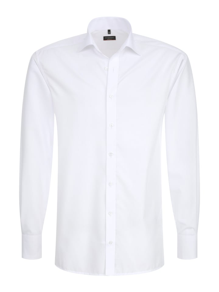 Eterna Hemd MODERN FIT in weiß günstig kaufen
