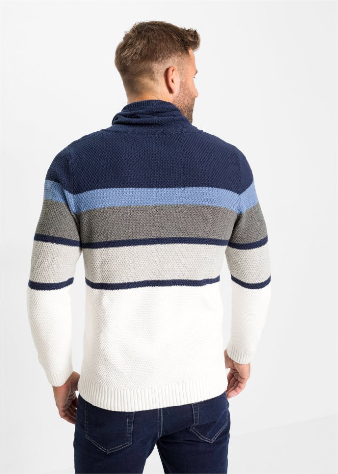 Pullover mit Schlauchkragen