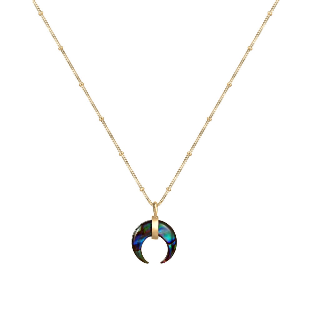 Elli Elli Collier Femme - Plaqué Or Argent (925/1000) Ormeau Bijoux