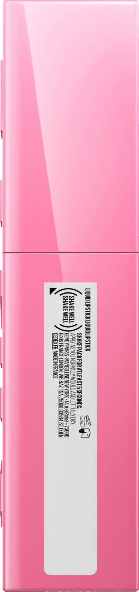 Lippenstift Super Stay Vinyl Ink Pink 155 Mashup Upbeat, 4,2 ml