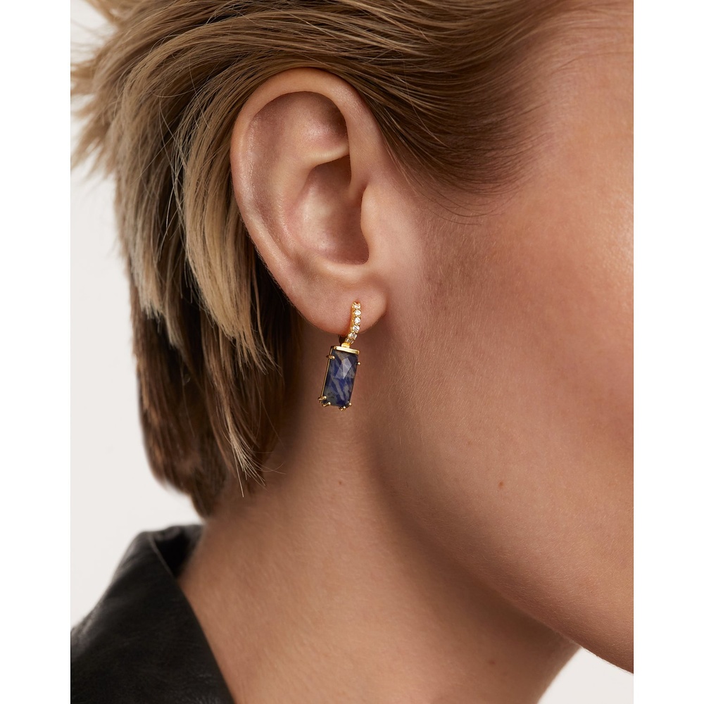 P D Paola Boucle d'oreille unique 925 Argent Boucles d'oreilles
