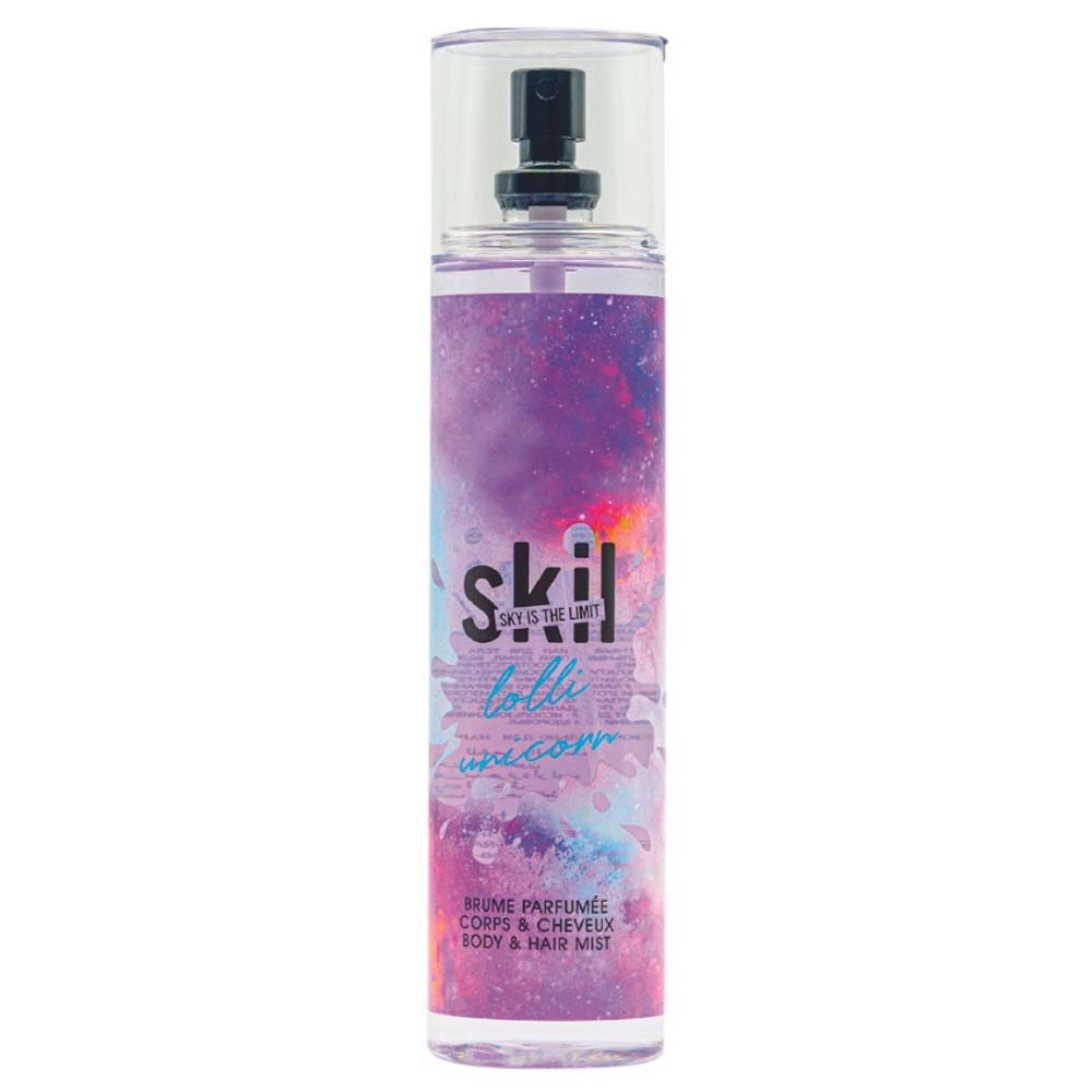 skil Lolli Unicorn Brume parfumée pour corps et cheveux