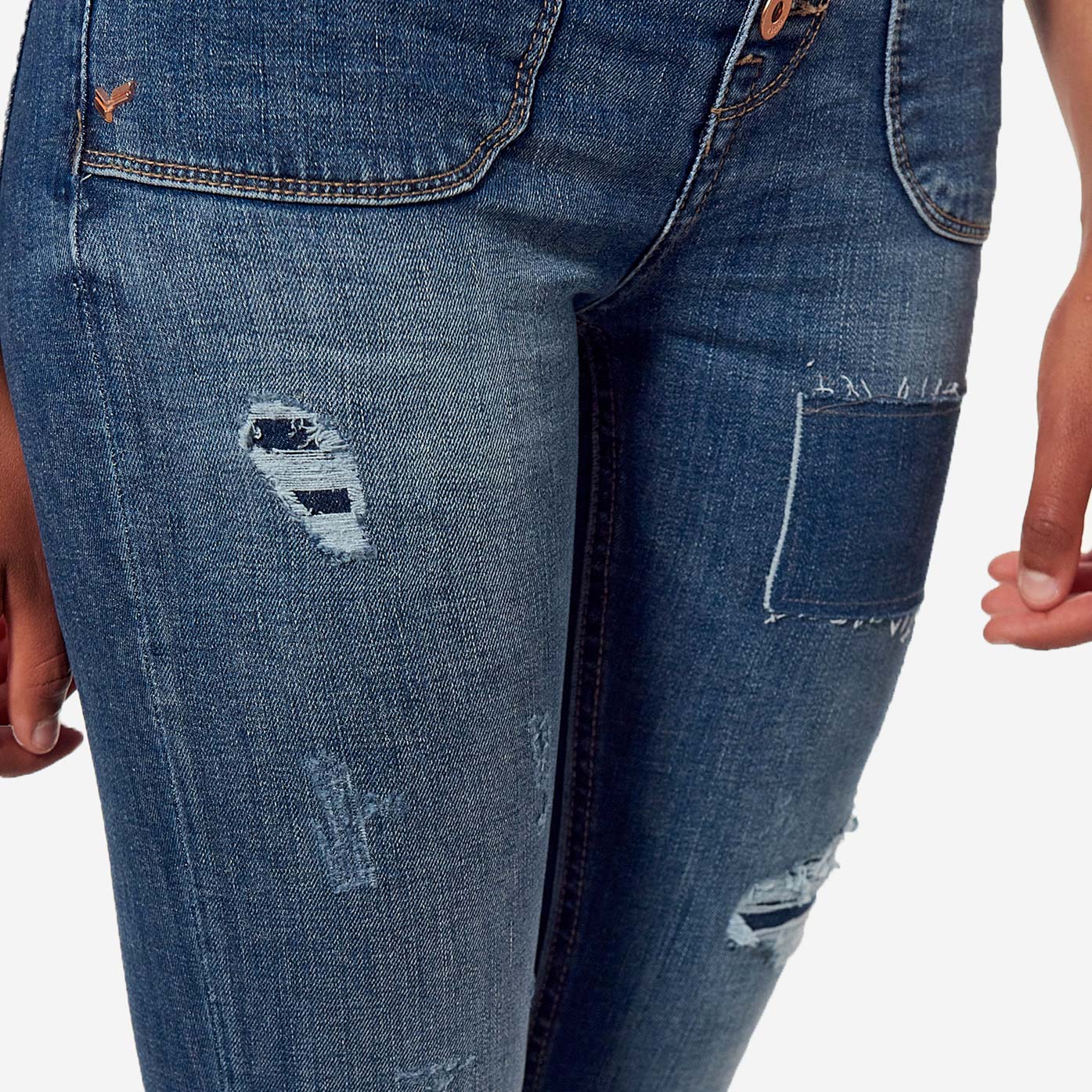 LUCKY  Jean bootcut Femme