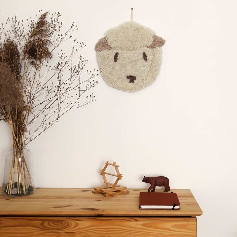 Déco murale petit mouton LOLHO