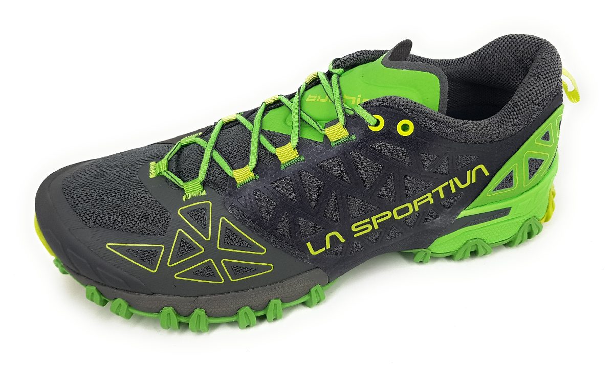 La Sportiva Bushido II 36S917724 Grau metal/flash green
