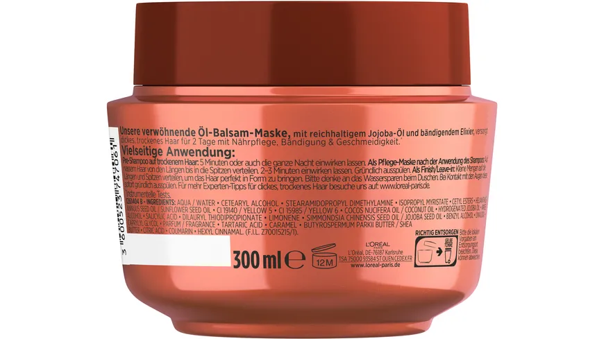 Elvital Maske Öl Magique Jojoba 300 ml
