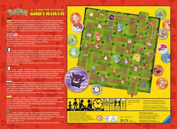 Pokémon Labyrinth - Spiel ab 7 Jahren