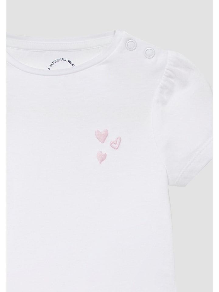 s.Oliver T-Shirt kurzarm in Weiß günstig kaufen