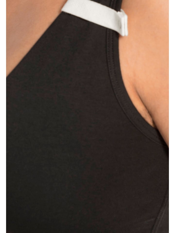Hessnatur Soft-Bustier in schwarz günstig kaufen