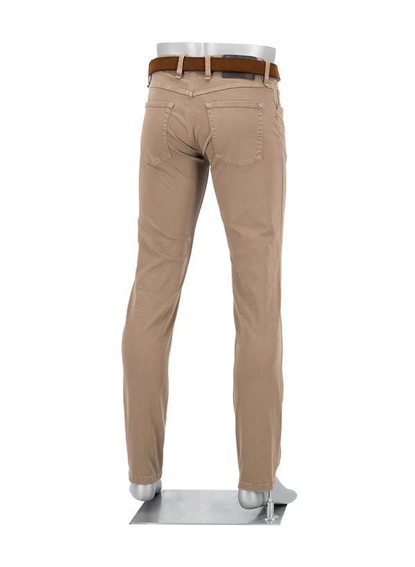 Alberto, Jeans Pipe, Regular Fit, Baumwolle T400®, beige