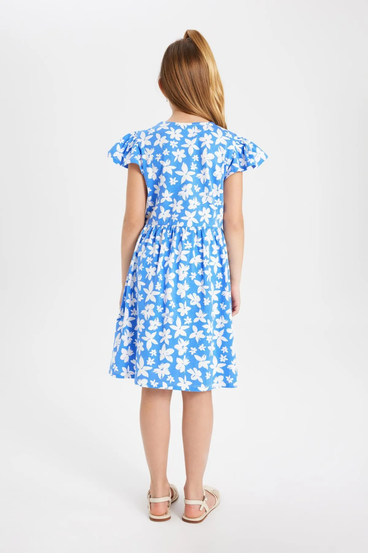 DeFacto  Kleid - Blau - A-Linie