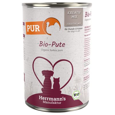 Sparpaket Herrmann's Bio-Reinfleisch 12 x 400 g