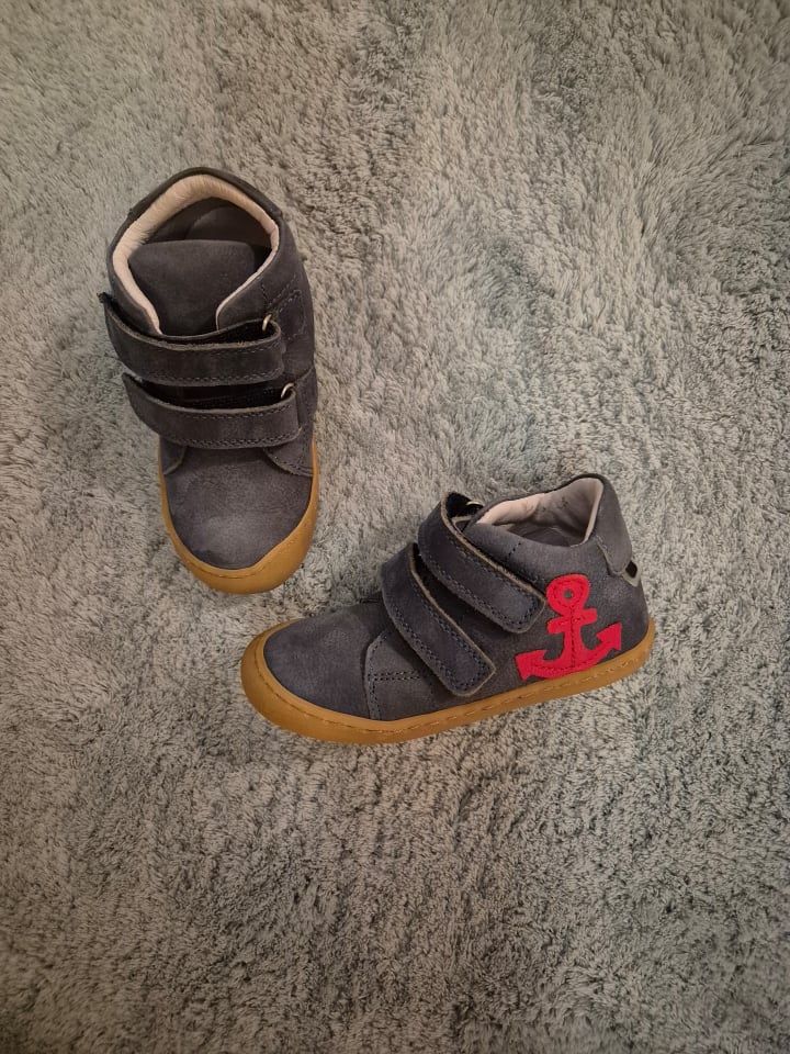 BO-BELL Echt Leder Sneaker blau Bo Bell Gr.24 Lauflerner günstig kaufen 24