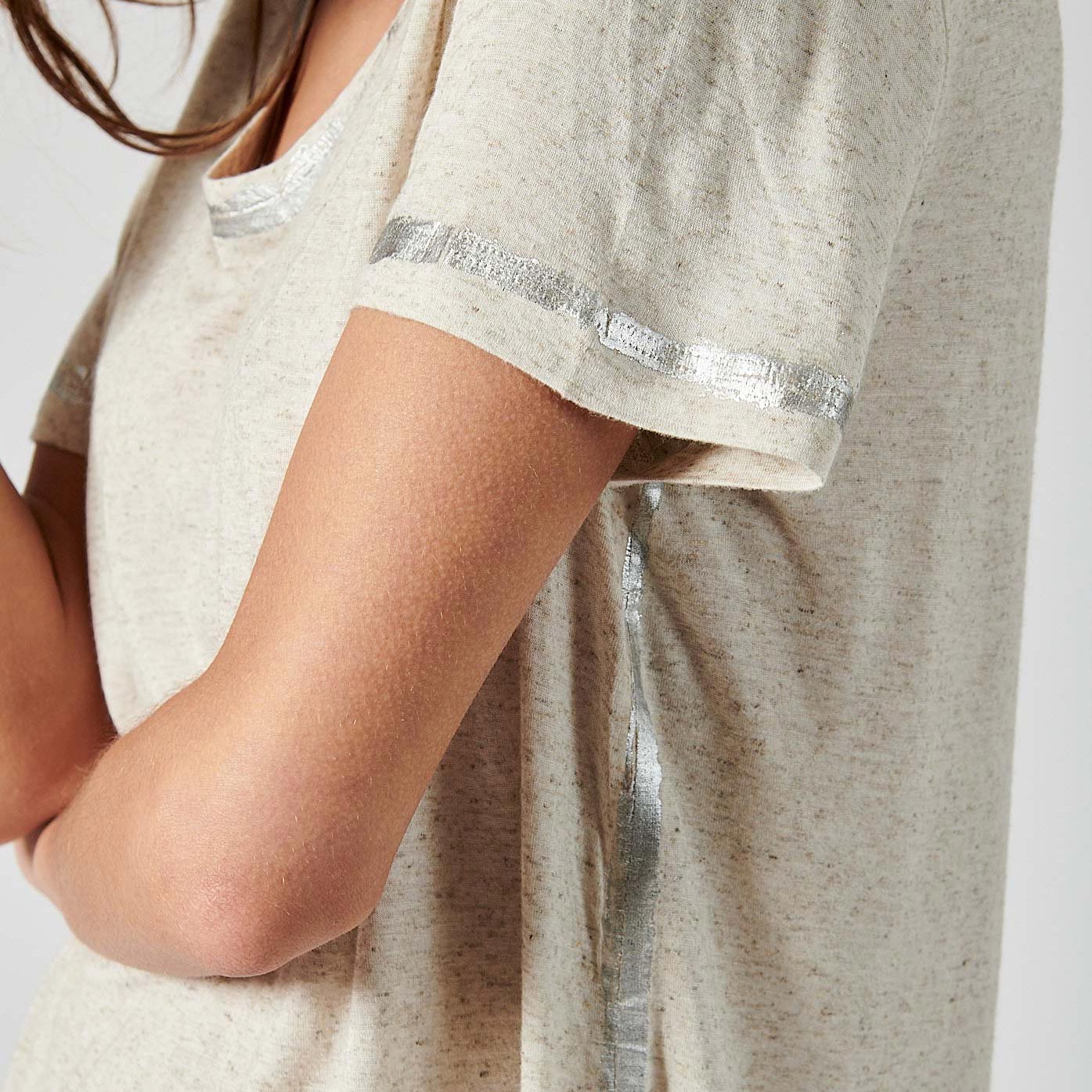 FELIX  T-shirt écru femme