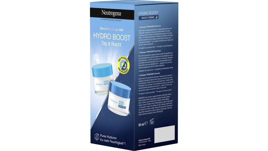 NEUTROGENA Gesichtspflege-Set Hydro Boost Tag & Nacht 100 ml