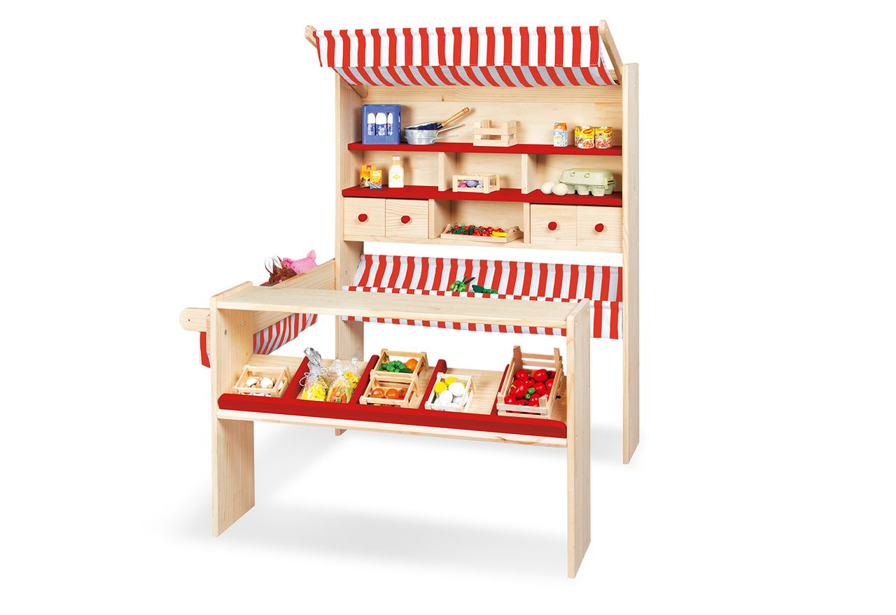 Pinolino Kinderträume Pinolino Marktstand Lucy, rot