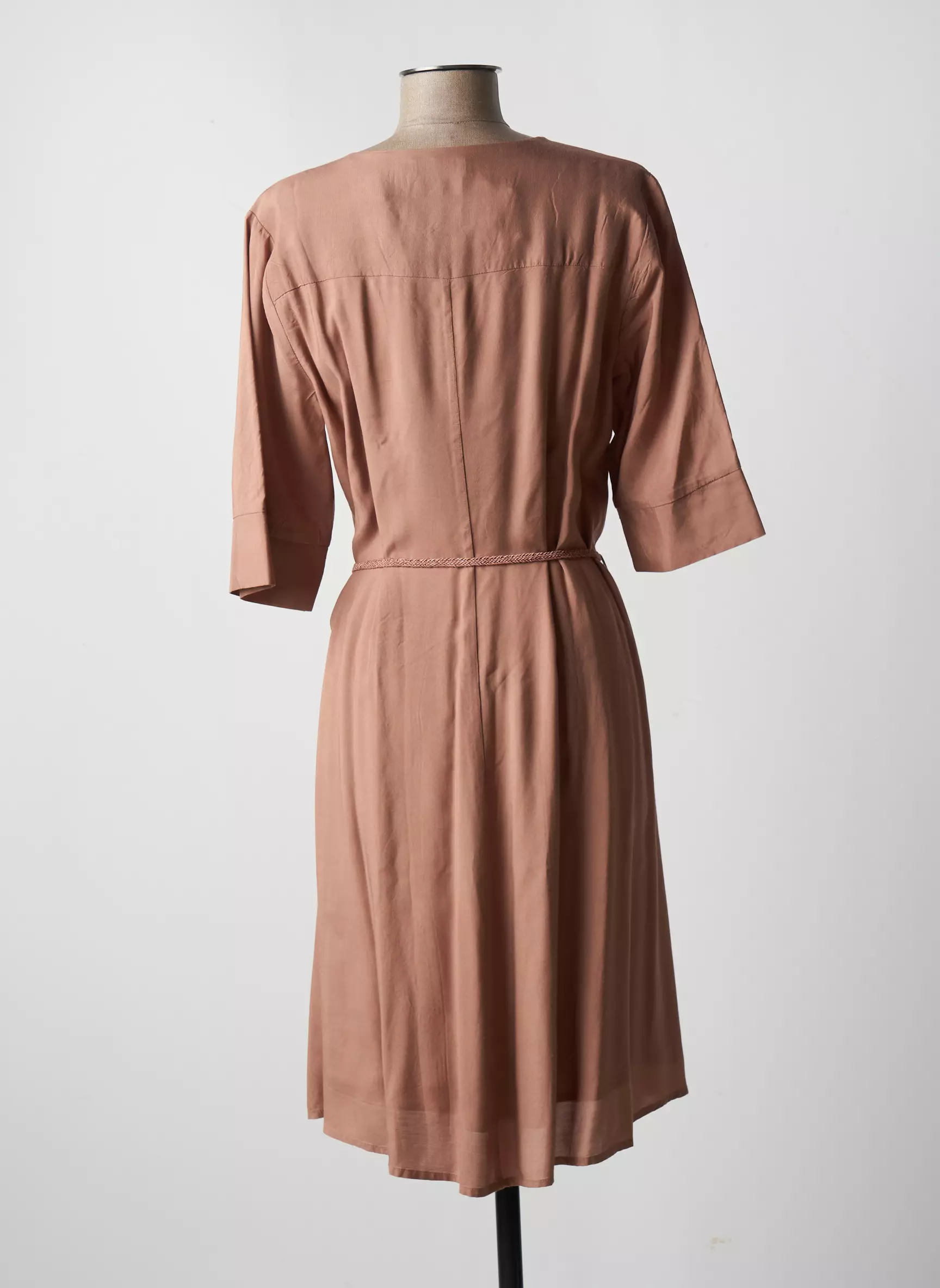 Cream Robes Courtes Femme couleur marron