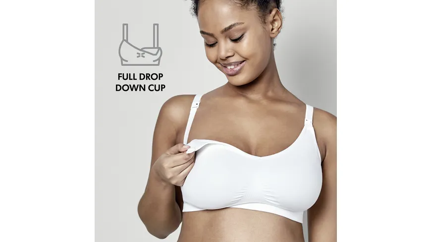 Medela Keep Cool™ Ultra Komfort Schwangerschafts- und Still-BH, weiß, Gr. XL weiß