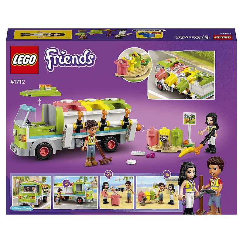 41712 Le camion de recyclage LEGO Friends