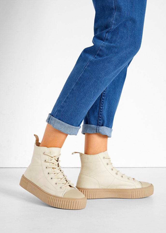 High top Plateau Sneaker