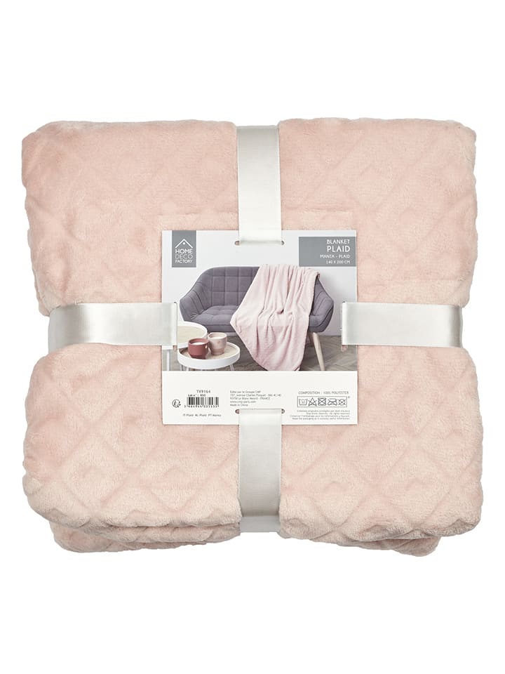 Ethnical Life Plaid in Rosa - (L)200 x (B)140 cm günstig kaufen onesize
