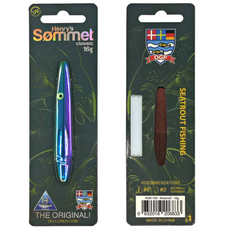 OGP Meerforellen-Köder Henry´s Sømmet (Motoroil)