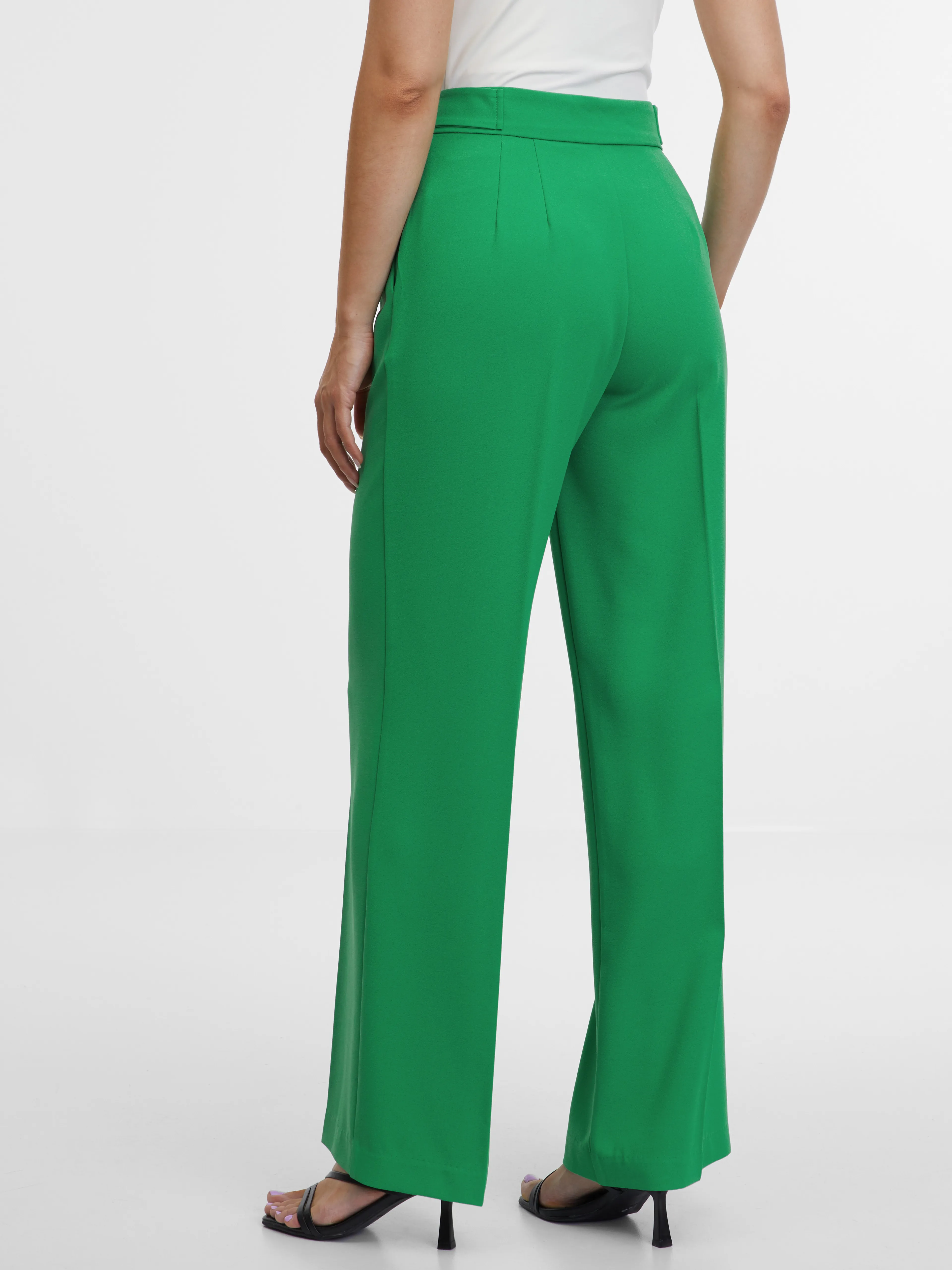Grüne gerade Damenhose ORSAY