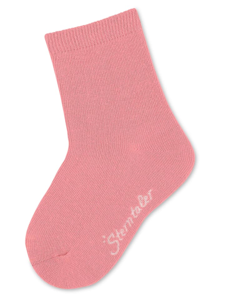 Sterntaler Socken 2er-Pack uni in rosarot günstig kaufen