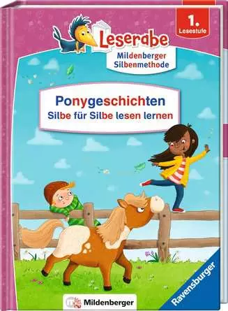 Leserabe - Sonderausgaben: Ponygeschichten - Silbe für Silbe lesen lernen