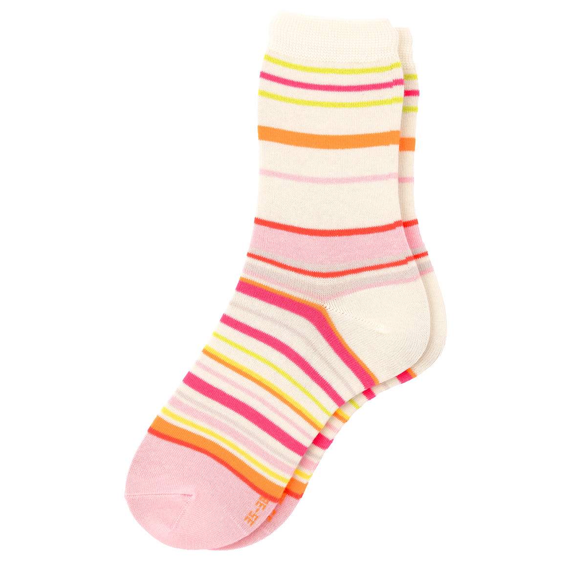 1 Paar Damen Socken geringelt