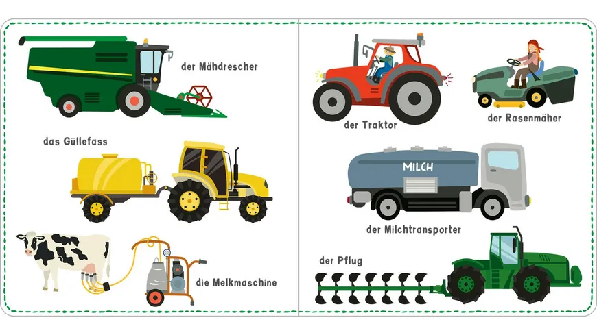 Mein kunterbuntes Wörterbuch – Fahrzeuge
