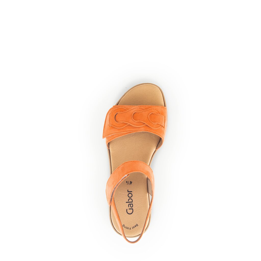 Gabor fashion Plateau Sandale orange