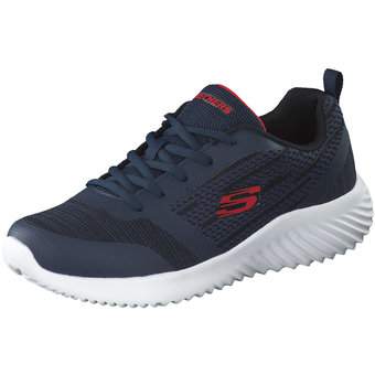 Skechers Bounder Sneaker in blau