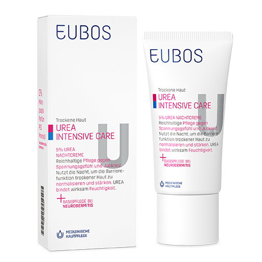 EUBOS TROCKENE Haut Urea 5% Nachtcreme  50 ml  Nachtcreme