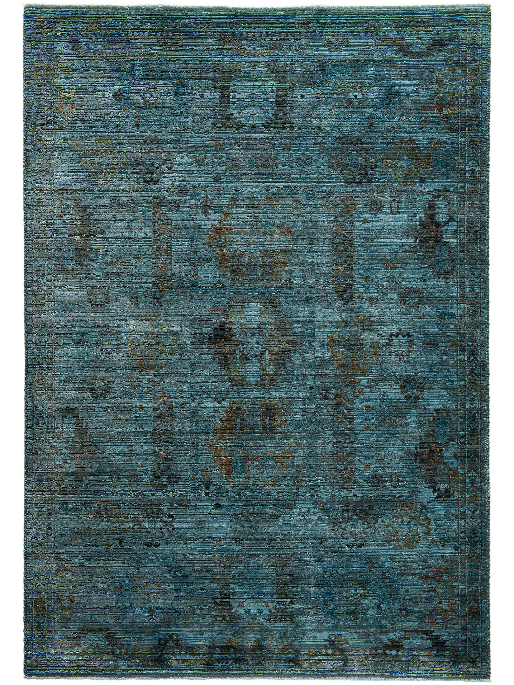 Saldala Vintage-Teppich, Dark Blue