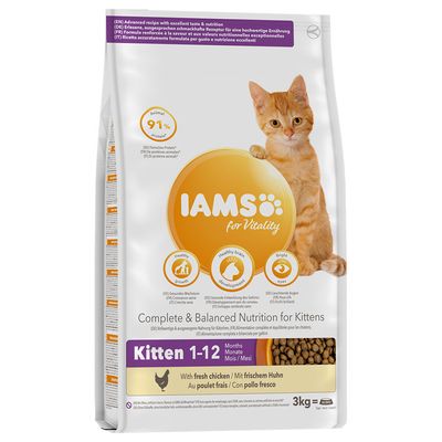 IAMS for Vitality Kätzchen mit Frischem Huhn