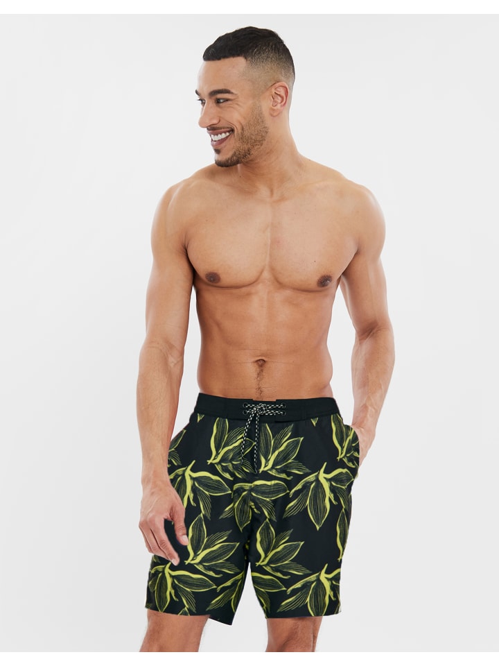 Threadbare Badehose THB Badehose Station in Black günstig kaufen