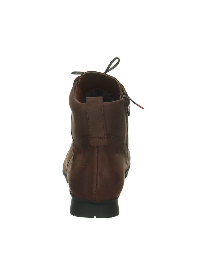 Think! Leder-Boots in Braun günstig kaufen