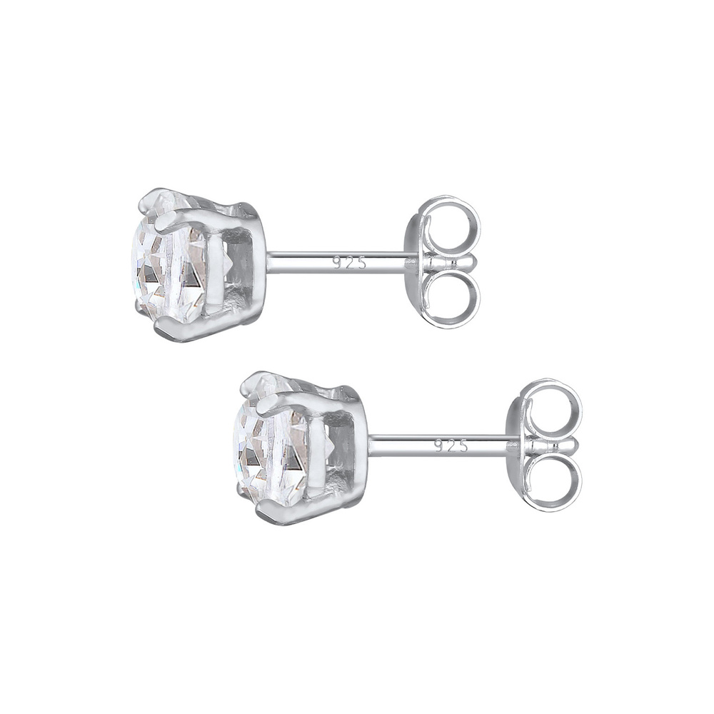 KUZZOI KUZZOI Boucles d'Oreilles Géo Minimal Cristaux Noir Boucles d'Oreilles Hommes (92 Boucles d'oreilles