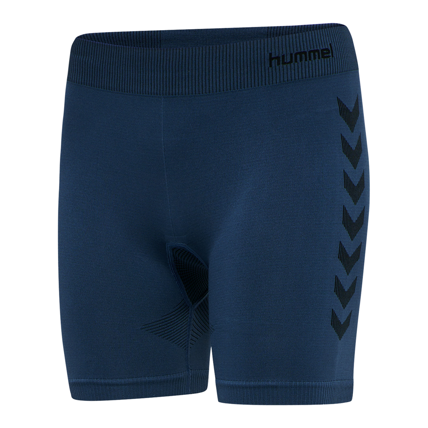 Hummel hmlFIRST Seamless Short Damen Blau F7642