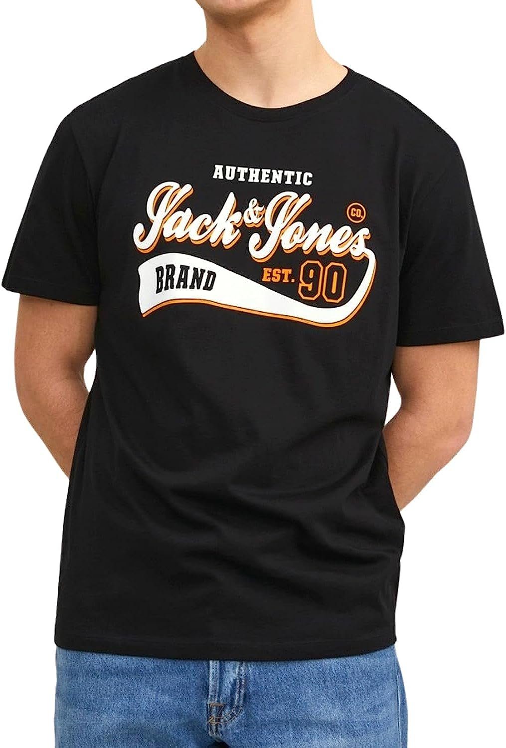 Jack & Jones Print-Shirt (5er-Pack) Shirts mit Aufdruck, aus Baumwolle