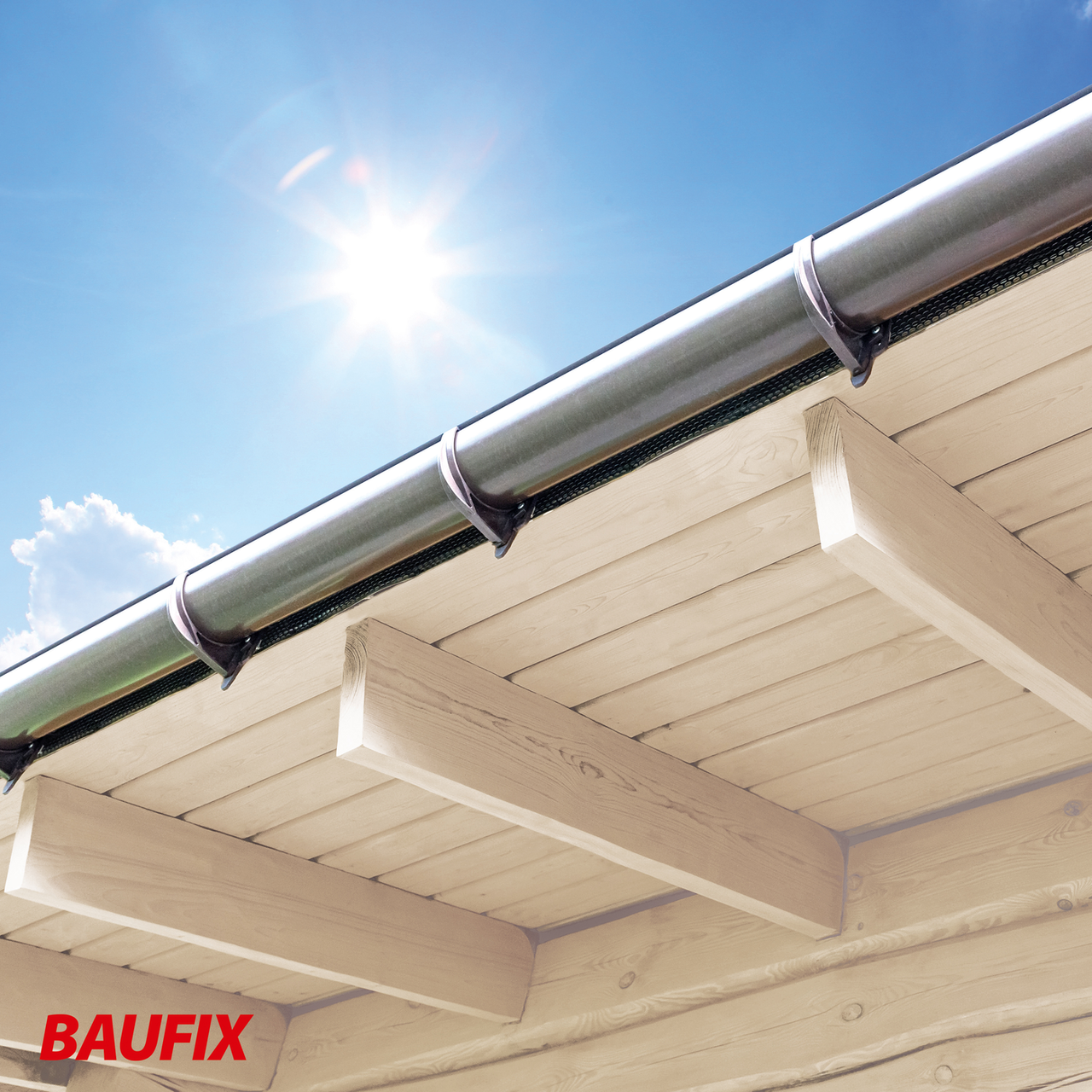 Baufix Wetterschutz-Holzgel weiß