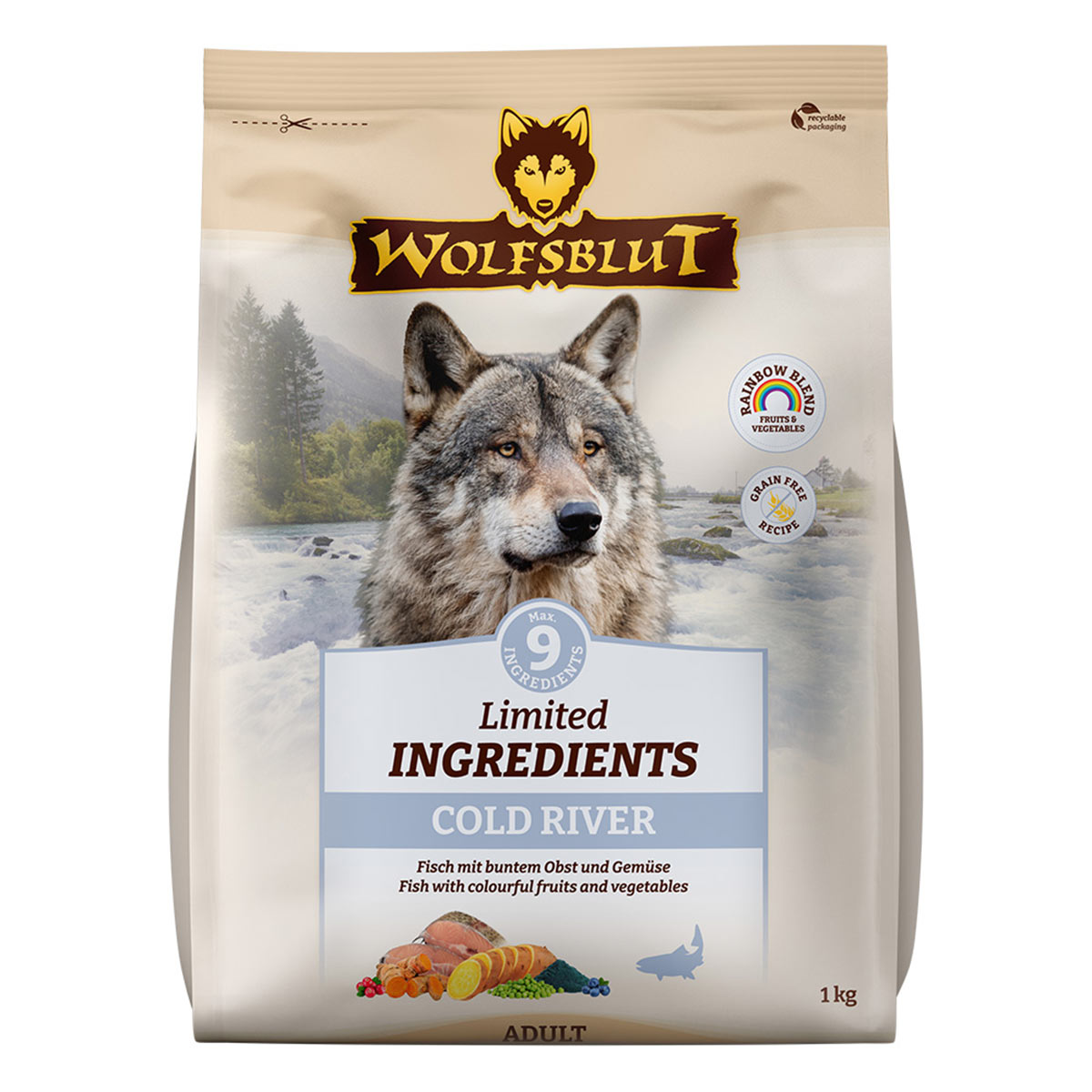 Wolfsblut Limited Ingredients Cold River Adult bei ZooRoyal