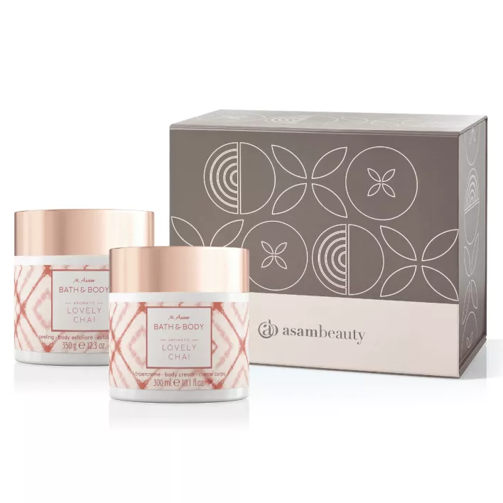 BATH & BODY LOVELY CHAI Körperpflege Geschenkbox mit Chai Latte Duft