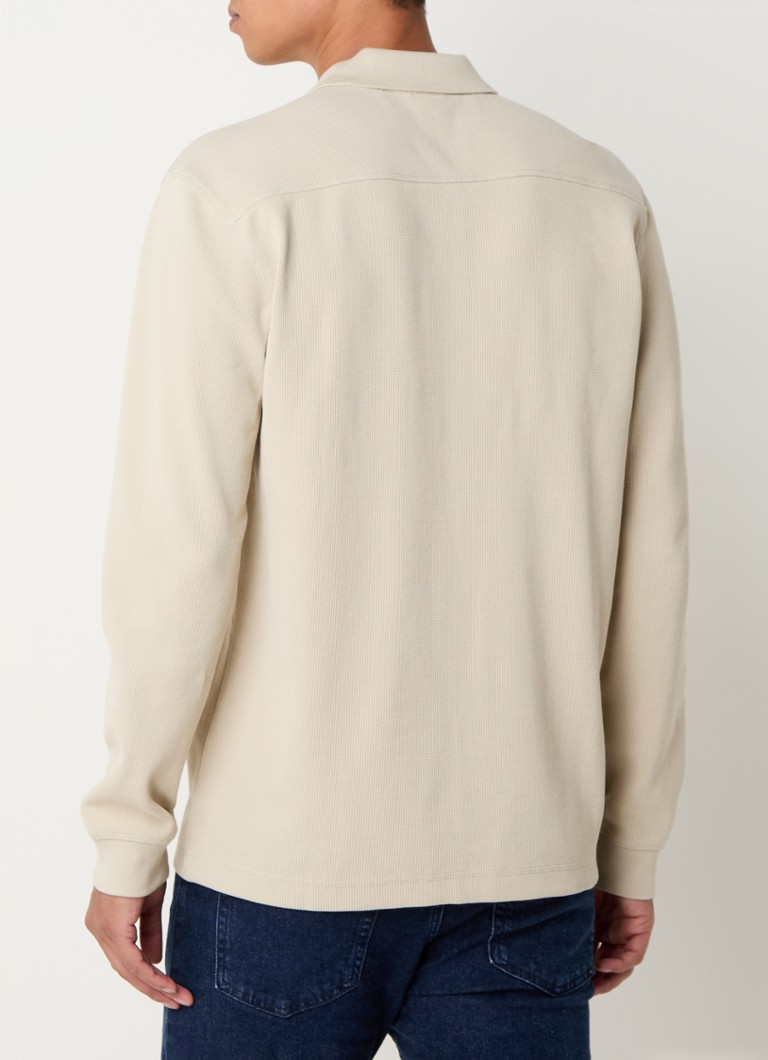 HUGO BOSS Poloskjorte med vanlig passform og logo