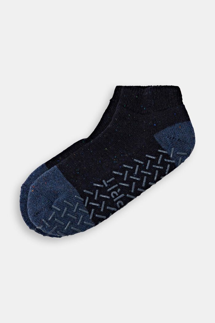 Rutschfeste Kurzsocken, Wollmix