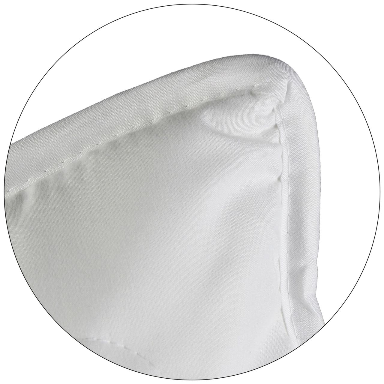 TOP MULTI Nackenstützkissen Microfaser 40 x 80 cm 2 Stück